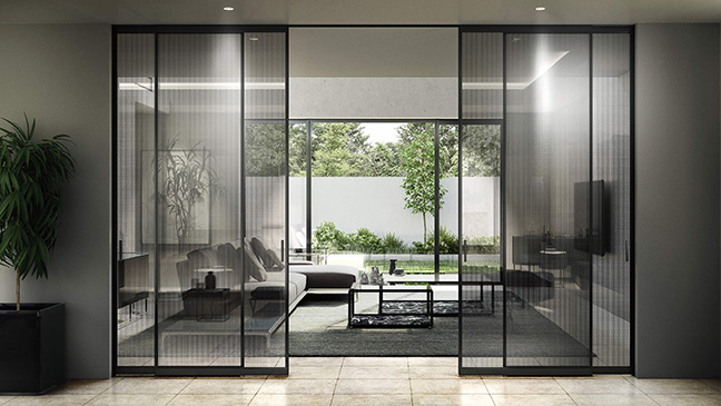 ガラスで、壁紙で、上質な空間をつくる室内建具の新提案。「famitto」の画像です。