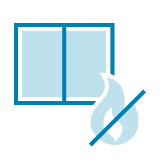 国土交通大臣認定 防火窓・防火ドアの商品一覧ページへのリンクの画像です。