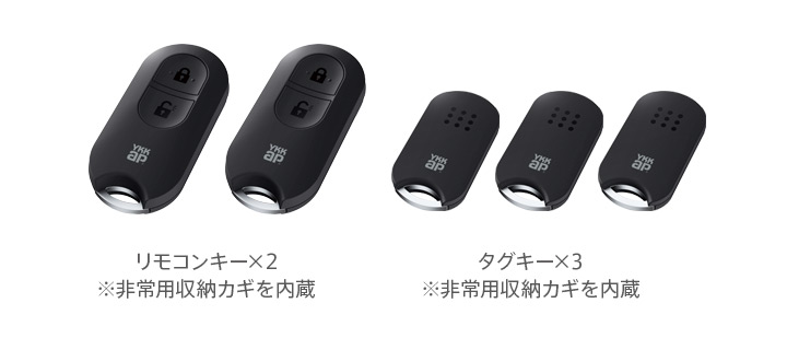 初回限定】 YKKAP リモコンキー ダミー非常用収納カギ付 1個 スマートコントロールキー専用 追加用ポケットキー 玄関ドア用 電気錠 部品  ダミーキー カギ機能無し ストラップ穴