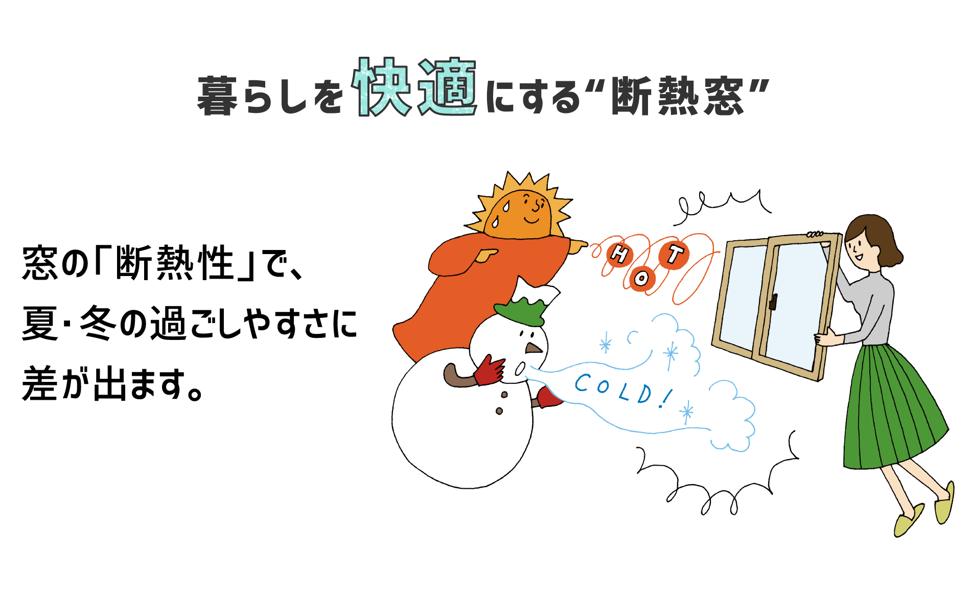 暮らしを快適にする 断熱窓 窓の教科書 Ykk Ap株式会社