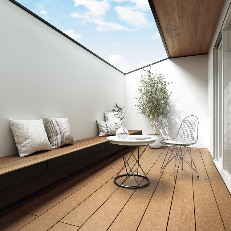 リウッドデッキ S EG ナチュラルブラウン