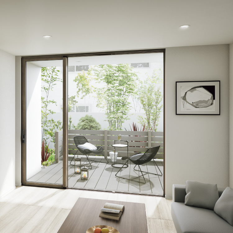 リウッドデッキ S セピアグレイ