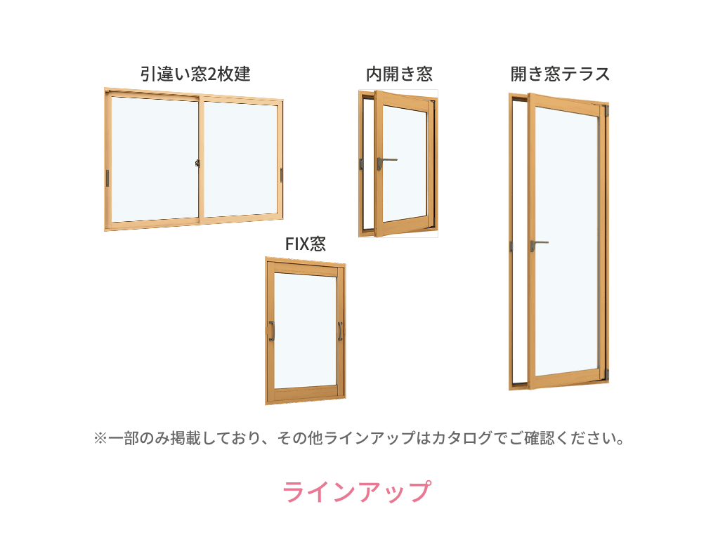 ウチリモ ラインアップ