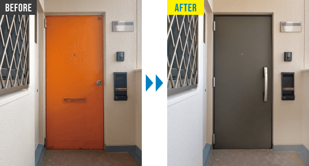 改修を機に玄関を高機能にのBEFORE/AFTER