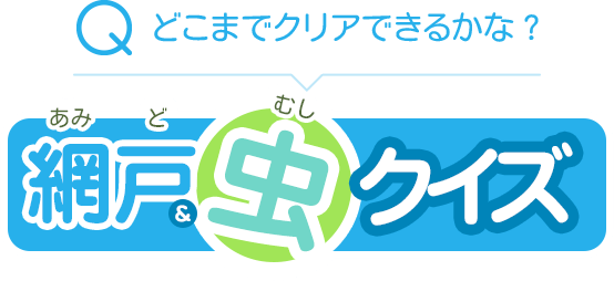 こどもむけクイズ 網戸 虫クイズ 網戸の教科書 Ykk Ap株式会社