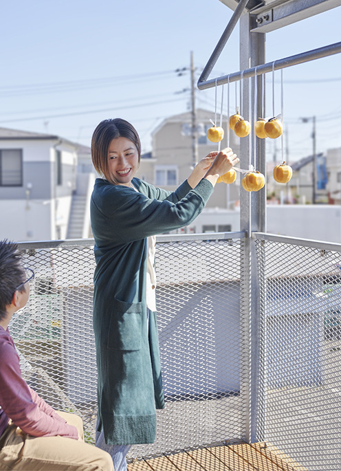 バルコニーは、どのように使われているんですか?