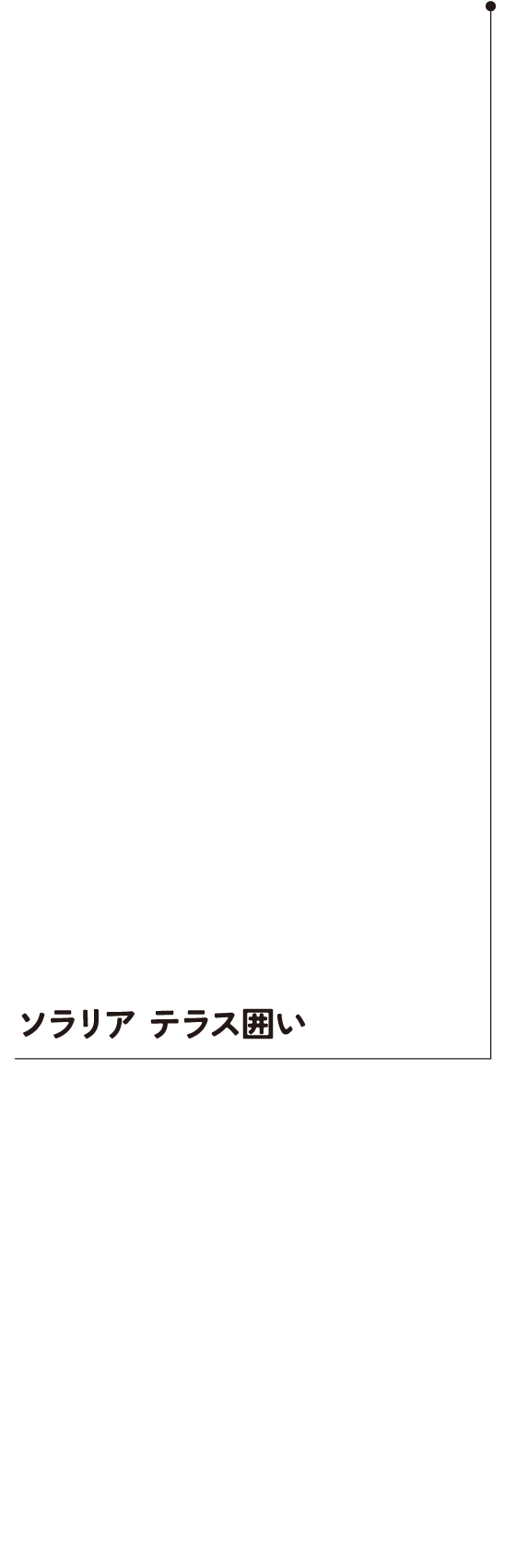 ソラリア テラス囲い