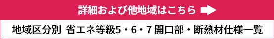 詳細および他地域はこちら 地域区分別 省エネ等級5・6・7 開口部・断熱材仕様一覧