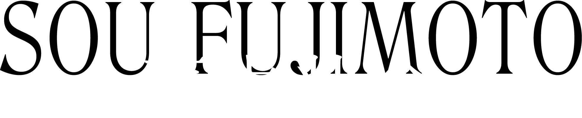 SOU FUJIMOTO 藤本壮介