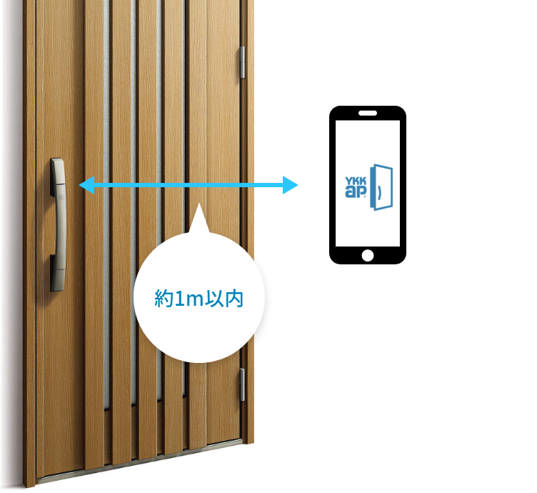 ykk ap玄関 最新ユニットスマホ対応品-