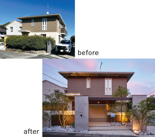 Before Afterの写真