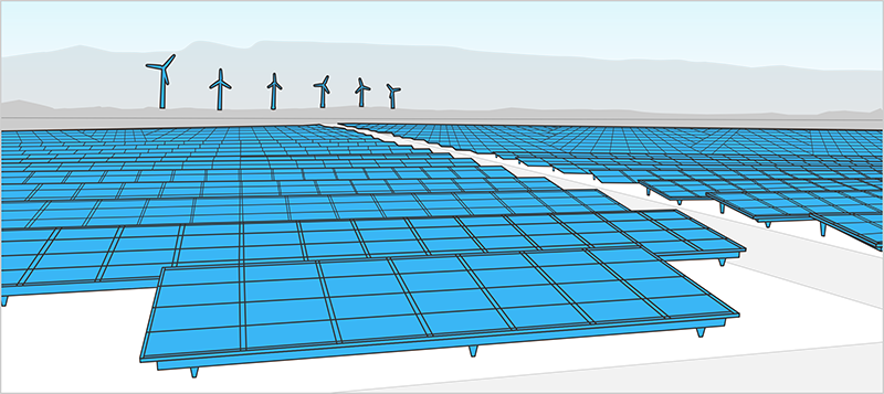 太陽光発電システムの太陽電池モジュール用アルミフレームなど環境や通信の先端分野に使われるYKK APのアルミ材料