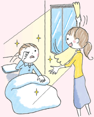 光を利用して睡眠のリズムを