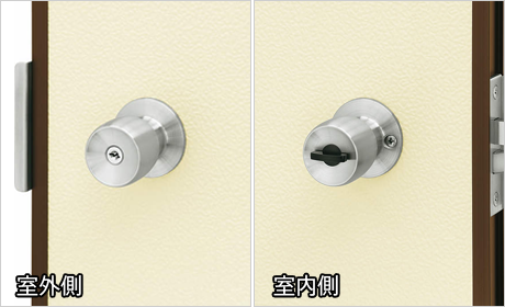 汎用ドア 2HD 握り玉錠
