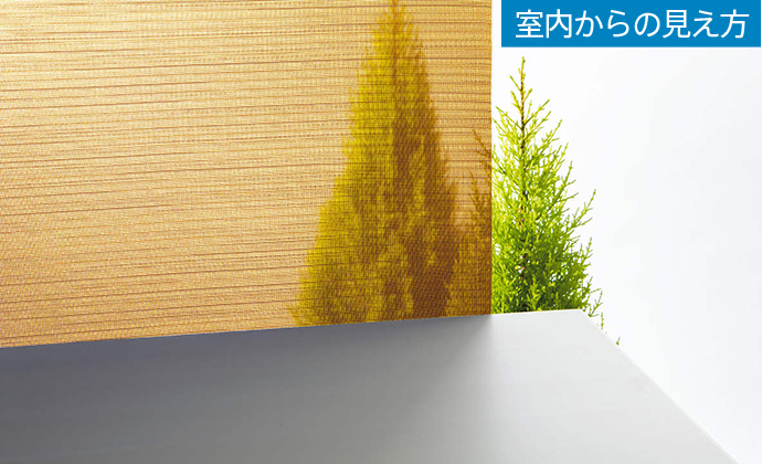 室内からの見え方