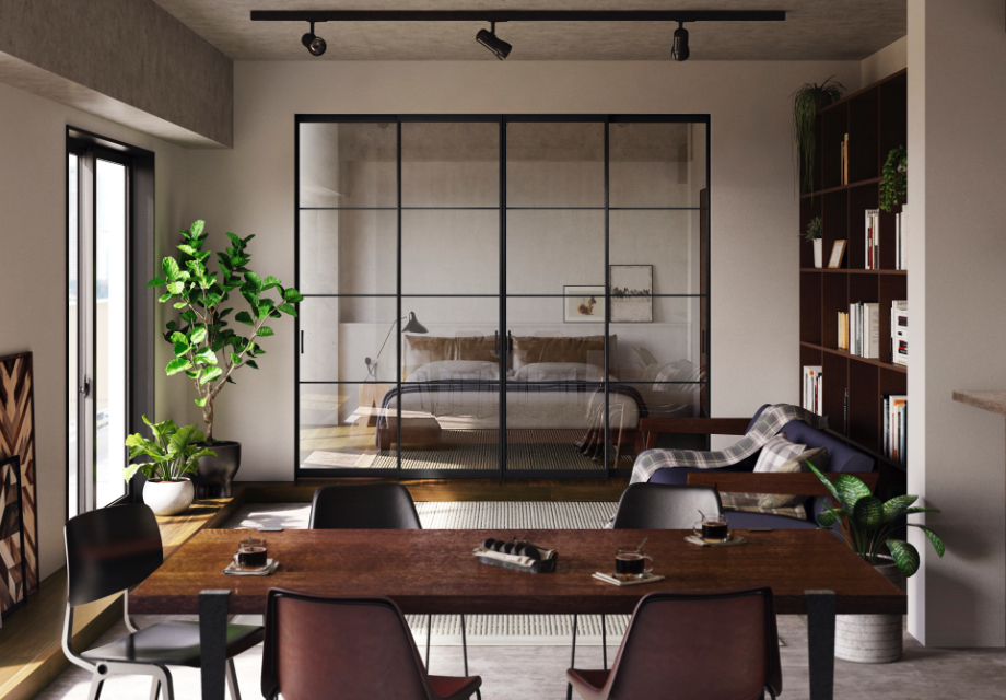 ガラスデザイン インテリアドアシリーズ ファミット Ykk Ap株式会社