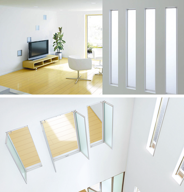 アルミインテリア建材 ラフォレスタ 採光ユニットTOP画像