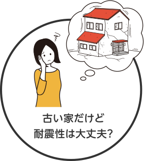 古い家だけど耐震性は大丈夫？