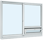 換気小窓【内倒し型】