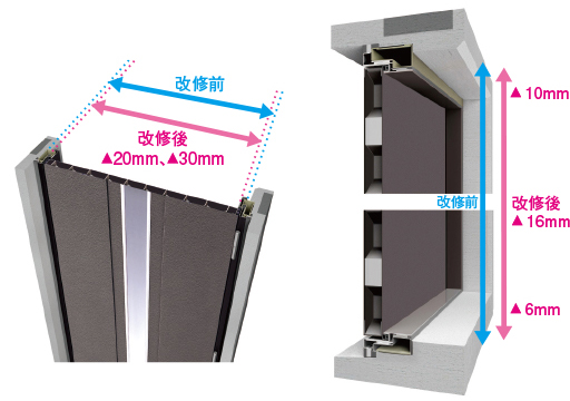 改装商品 玄関ドア改修 カバー工法 一体枠 Ykk Ap