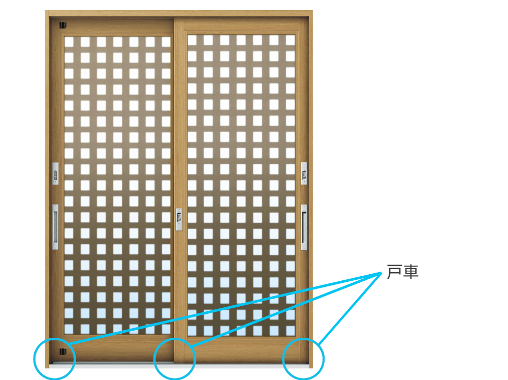 引戸 ガタツキやスキマを直す 商品のお手入れ方法 Ykk Ap株式会社