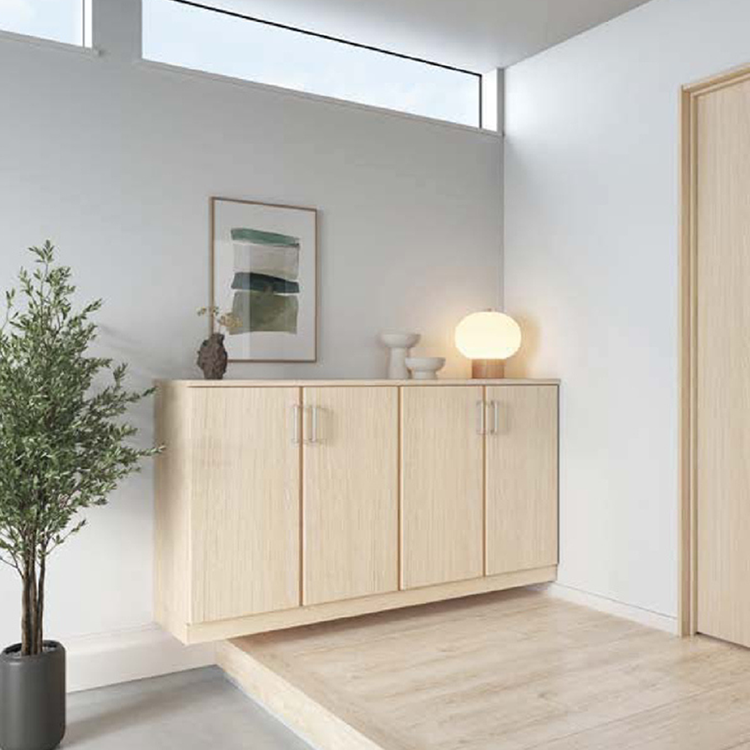 玄関収納を設置する